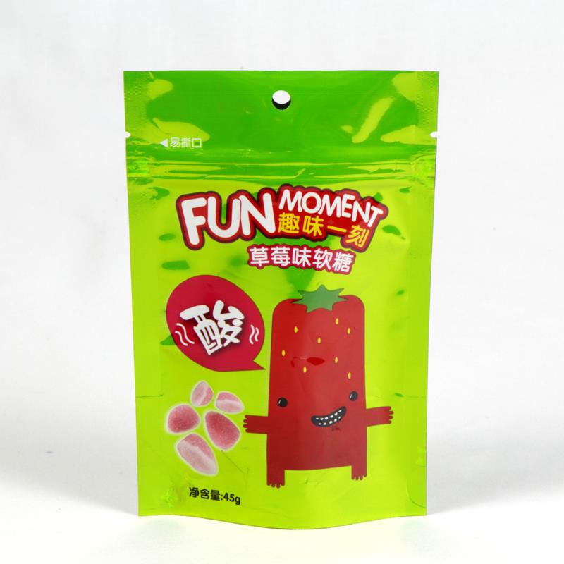 Пластикова підставка для блискавки цукерки Plastic Stand Up Zipper Candy Bag