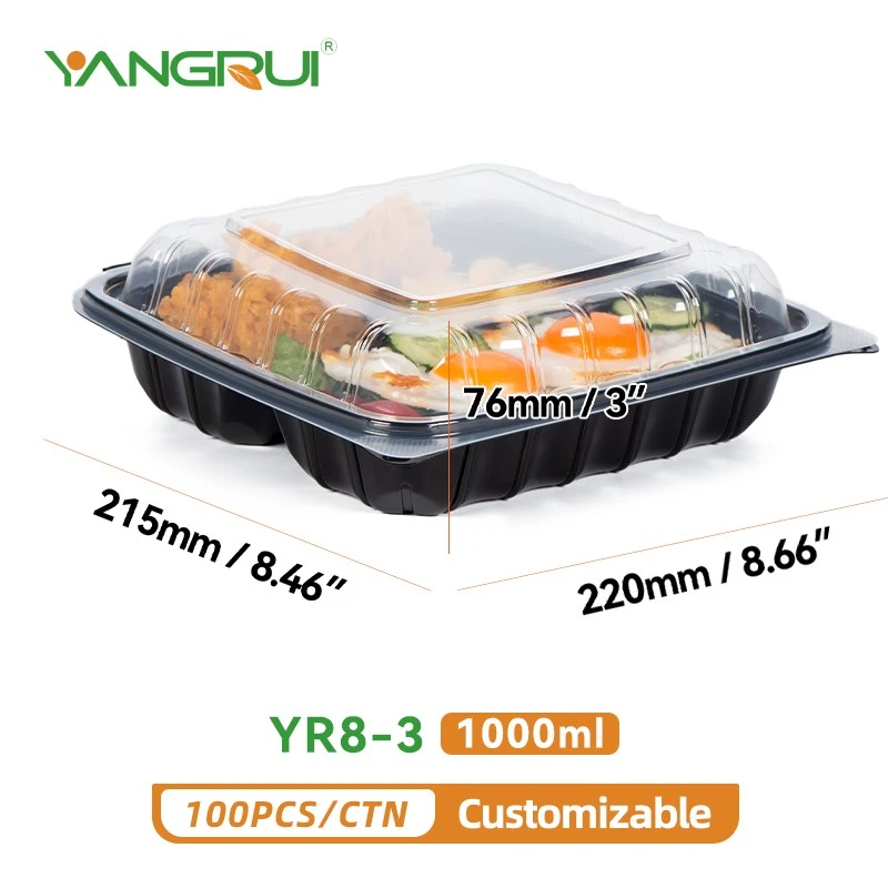 take-out plastic containers