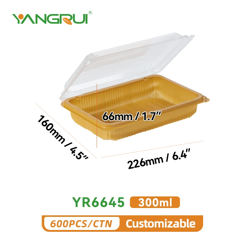 take-out plastic containers