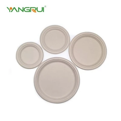 Bagasse Round Plate Bagasse Round Plate