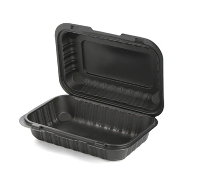 Black And White 9x6 Inch Food Box