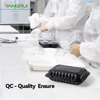 Black To-go Food Containers